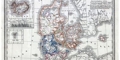Gamle kort over danmark