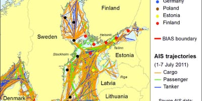 Kort af danmark-undersøgelse og kortlægning